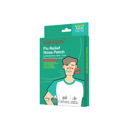 YUKAZAN - Adult Flu Relief Nose Patch - 6stücke YUKAZAN - Adult Flu Relief Nose Patch - 6stücke von YUKAZAN