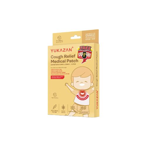 YUKAZAN - Children Cough Relief Medical Patch - 6stücke YUKAZAN - Children Cough Relief Medical Patch - 6stücke von YUKAZAN