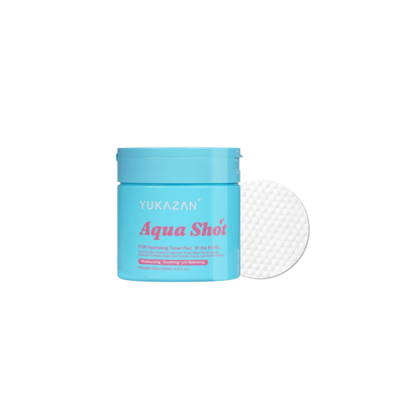 YUKAZAN - Pop! Aqua Shot Hydrating Toner Pad - 60stücke von YUKAZAN