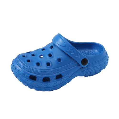 Kinder Clogs Pantoletten Jungen Mädchen Gartenschuhe Strand Sandalen Hausschuhe Dusch Badeschuhe Gartenclogs von YUKTOPA
