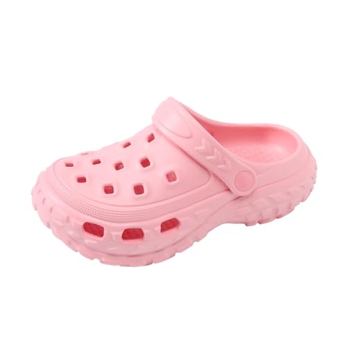 Kinder Clogs Pantoletten Jungen Mädchen Gartenschuhe Strand Sandalen Hausschuhe Dusch Badeschuhe Gartenclogs von YUKTOPA