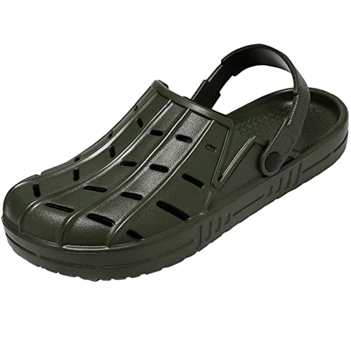 Plus Gartenschuhe Damen Herren Clogs Hausschuhe Gartenclogs Sommer Leicht Gummischuhe Strand Schuhe Sandalen Pantoletten Gr.47-52 Plus Gartenschuhe Damen Herren Clogs Hausschuhe Gartenclogs Sommer Leicht Gummischuhe Strand Schuhe Sandalen Pantoletten Gr.47-52 von YUKTOPA