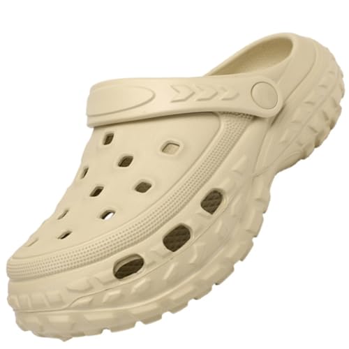 Unisex Kinder Clogs Pantoletten Jungen Mädchen Gartenschuhe Strand Sandalen Hausschuhe Dusch Badeschuhe Gartenclogs von YUKTOPA