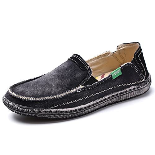 YUKTOPA Herren Segeltuchschuhe Espadrilles Flache Freizeitschuhe Leicht Atmungsaktive Faulenzer Fahrschuhe Erbsenschuhe Bootschuhe Halbschuhe Mokassin YUKTOPA Herren Segeltuchschuhe Espadrilles Flache Freizeitschuhe Leicht Atmungsaktive Faulenzer Fahrschuhe Erbsenschuhe Bootschuhe Halbschuhe Mokassin von YUKTOPA