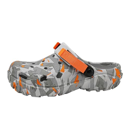 YUKTOPA rutschfeste Bequeme Eva Clogs Herren wasserdichte Und Atmungsaktive Freizeitschuhe Slipper Mit Verstellbarem Fersenriemen Geeignet für Sport Garten Strand und Alltag Orange 47 YUKTOPA rutschfeste Bequeme Eva Clogs Herren wasserdichte Und Atmungsaktive Freizeitschuhe Slipper Mit Verstellbarem Fersenriemen Geeignet für Sport Garten Strand und Alltag Orange 47 von YUKTOPA