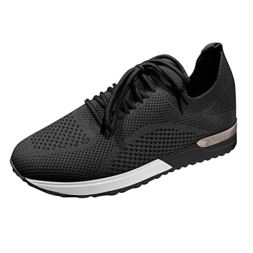 Leichtgewichts Atmungsaktiv Sneakers Damen Traillaufschuhe Turnschuhe Fitness Schuhe Fashion Leichtgewichts Outdoor Walking Gym Slip-on Sneakers von YULONGESS