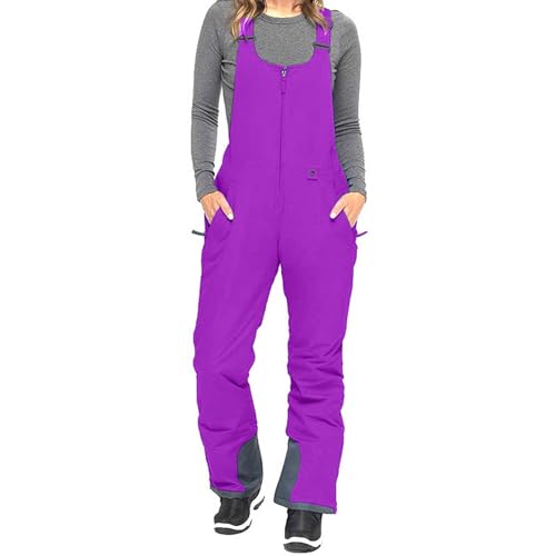 Skihose Dame Wasserdicht mt Abnehmbaren Hosenträgern Ski Hose Winddichte Winter Softshellhose Große Größen Thermohose Verstellbarer Bund Hosenträgerhose Women Ski Pant Weite Skihose Outdoorhose Skihose Dame Wasserdicht mt Abnehmbaren Hosenträgern Ski Hose Winddichte Winter Softshellhose Große Größen Thermohose Verstellbarer Bund Hosenträgerhose Women Ski Pant Weite Skihose Outdoorhose von YULONGESS