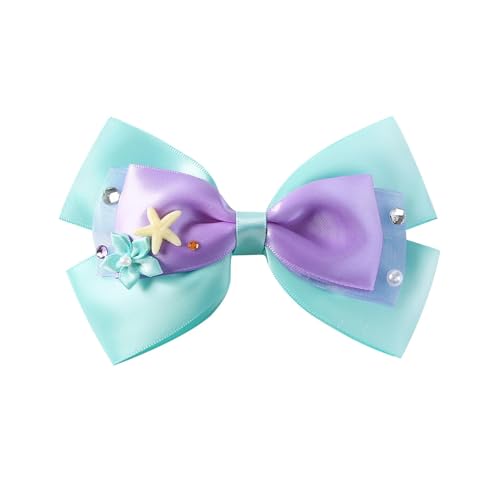Schleife Haarschleife, Haarschleifen Mädchen, Prinzessinnen Haarspange, Seiten Haarspange, Haarschleifen Clips, Mode Haarschmuck, für Frauen und Mädchen (D) von YULONGWU