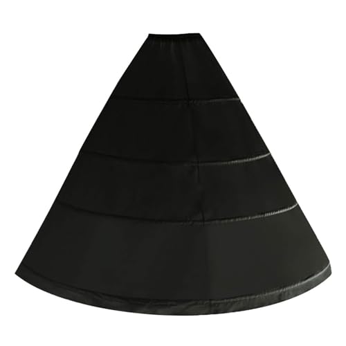 YULUOSHA Damen Petticoat 4 Reifen A-Linie Unterrock Krinoline Boden Länge Hochzeit Ballkleid Rock rutscht Brautkleid Petticoats (DE/NL/SE/PL, Alphanumerisch, Einheitsgröße, Regular, Regular, schwarz) YULUOSHA Damen Petticoat 4 Reifen A-Linie Unterrock Krinoline Boden Länge Hochzeit Ballkleid Rock rutscht Brautkleid Petticoats (DE/NL/SE/PL, Alphanumerisch, Einheitsgröße, Regular, Regular, schwarz) von YULUOSHA