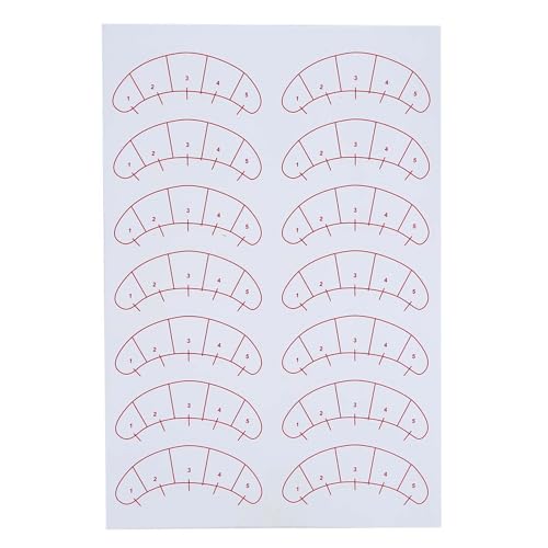YUMILI 140pcs Wimpern Erweiterung Aufkleber Eye Wimpernisolation Positionierungskissen Patches Tool von YUMILI