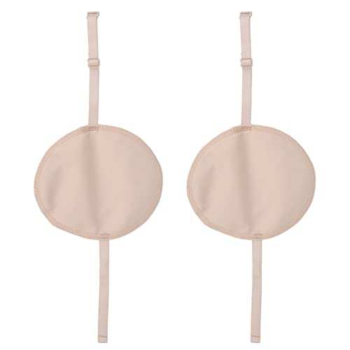 YUMILI 2 Paar Achselpolster Achselhöhlen Schweißpolster Arm Pit Guards Verstellbare Elastische Gurte Atmungsaktive Baumwolle Polyurethan Waschable Wiederverwendbar für Männer Frauen von YUMILI