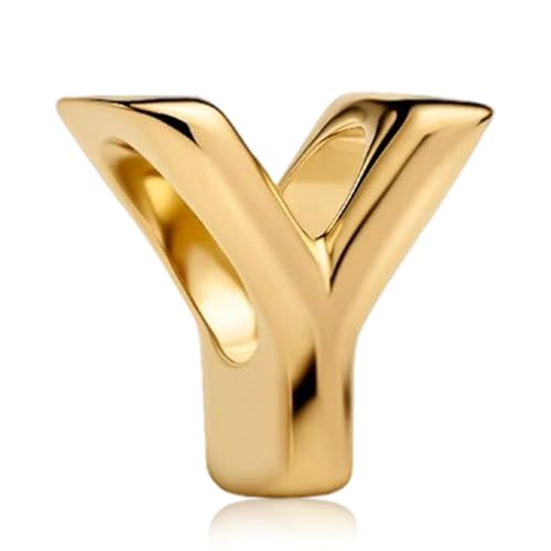 YUMINN Gold Buchstabe Y Charms für Armbänder 925 Sterling Silber Schmuck Geschenke für Damen YUMINN Gold Buchstabe Y Charms für Armbänder 925 Sterling Silber Schmuck Geschenke für Damen von YUMINN