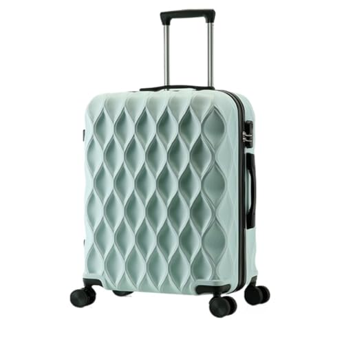 YUMIONB Koffer Herren- und Damenkoffer, Passwortboxen, Außenhandels-Übersee-Trolleys, Rollenkoffer Suitcase (Color : Green, Size : 28) von YUMIONB