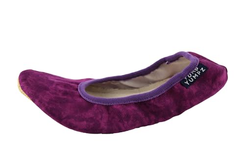 YUMP YUMPZ Aquarella Lila - Gymnastikschuhe aus Baumwolle - in Gr.35 von YUMP YUMPZ