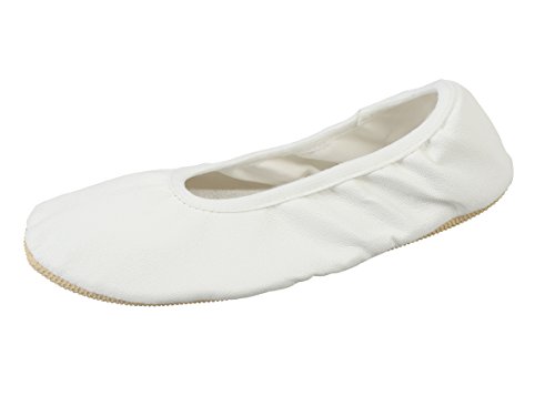 YUMP YUMPZ BASIC #1plus Kunstleder weiß [weite Passform] - Gymnastikschuhe aus Deutschland in Gr.37 von YUMP YUMPZ