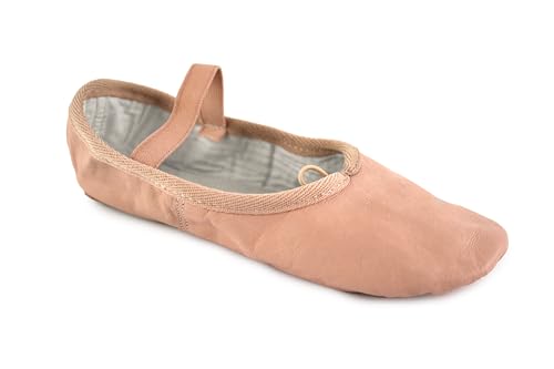 YUMP YUMPZ Balletschuhe Softleder Nude - in Gr.41 von YUMP YUMPZ