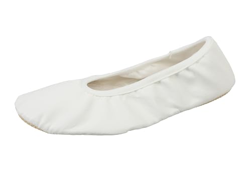 YUMP YUMPZ Basic White Plus - Gymnastikschuhe aus Baumwolle in Gr.25 von YUMP YUMPZ