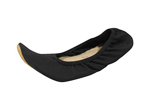 YUMP YUMPZ Baumwolle schwarz - Gymnastikschuhe aus Baumwolle in Gr.25 von YUMP YUMPZ