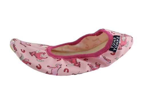 YUMP YUMPZ - Pony ROSA - Gymnastikschuhe aus Baumwolle in Gr. 30 von YUMP YUMPZ