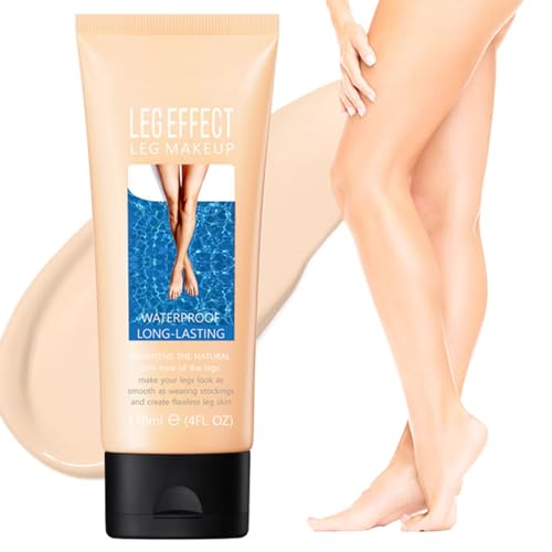 Leg Makeup Waterproof No Transfer - Leg Makeup Lotion,Leg Vein Cover up Makeup,Body Makeup Waterproof Foundation for Women,Long Lasting Leg and Body Scar Covering Cosmetic for Tattoo Cover up (1#) von YUNFAN
