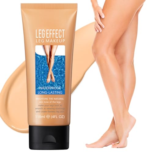 Leg Makeup Waterproof No Transfer - Leg Makeup Lotion,Leg Vein Cover up Makeup,Body Makeup Waterproof Foundation for Women,Long Lasting Leg and Body Scar Covering Cosmetic for Tattoo Cover up (2#) von YUNFAN