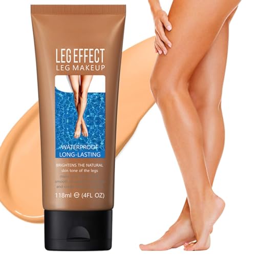 Leg Makeup Waterproof No Transfer - Leg Makeup Lotion,Leg Vein Cover up Makeup,Body Makeup Waterproof Foundation for Women,Long Lasting Leg and Body Scar Covering Cosmetic for Tattoo Cover up (3#) von YUNFAN