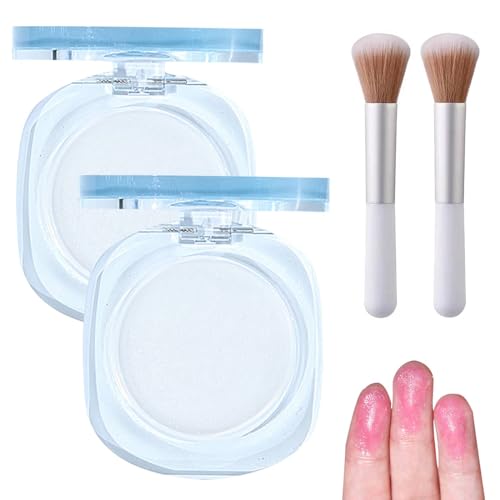 Magic Color Changing Blush-2Pcs Black Blush Color Changing,Color Changing Cream Blush,Magic Black Blush for Cheeks & Lip,Long-Lasting Non-Smudged Moisturizing Color Changing Blush/Lip Color (01#) von YUNFAN