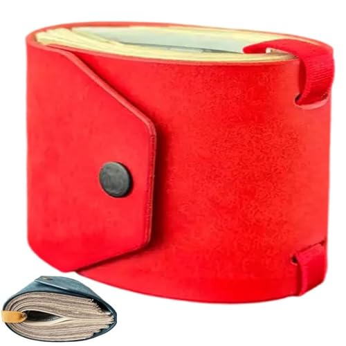 YUNFAN The Cash Wrap Wallet,Handy Purse Bands with Magnetic Clasp,Fast Cash Access Money Holder,Simple Travel Wallets,Small Compact Luxury Pocket Wallets,Travel Card for Outdoor Family (D) von YUNFAN