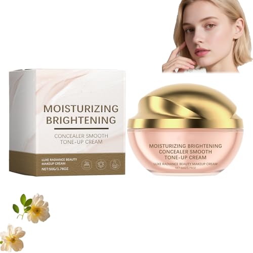 Moisturizing Brightening Tone-Up Cream-50g Luxe Radiance Concealer & Hydrating Foundation,Full Body Use to Cover Blemishes & Uneven Skin,Ideal for Lazy Makeup & All Skin TypesBullet Points (1PCS) Moisturizing Brightening Tone-Up Cream-50g Luxe Radiance Concealer & Hydrating Foundation,Full Body Use to Cover Blemishes & Uneven Skin,Ideal for Lazy Makeup & All Skin TypesBullet Points (1PCS) von YUNFAX