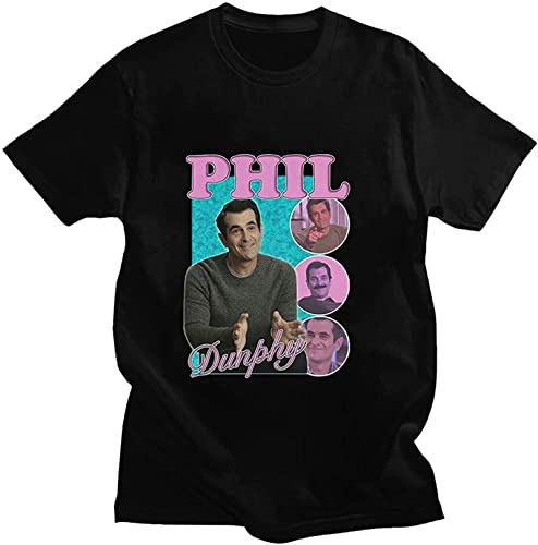 Phil Dunphy Tv Show 2022 American Harajuku Personalized Print Short Sleeve Cotton Design Loose T-Shirt High Street Black L Phil Dunphy Tv Show 2022 American Harajuku Personalized Print Short Sleeve Cotton Design Loose T-Shirt High Street Black L von YUNFU