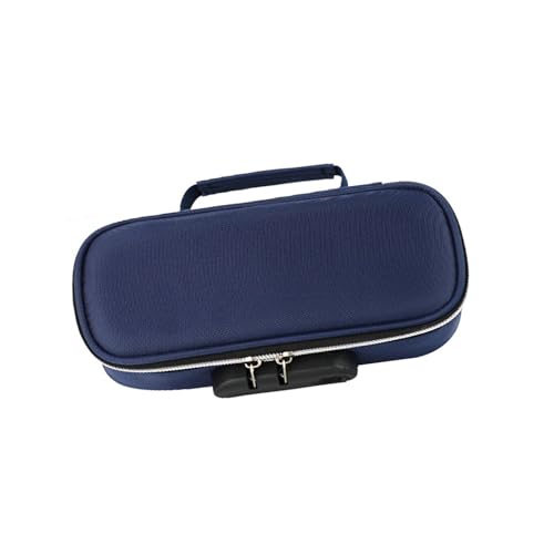 YUNGLOO Federmäppchen mit großem Fassungsvermögen und 4 Fächern, aus Segeltuch, für Reisen, Make-up, Schule, Büro, Bleistifte zur Aufbewahrung von Buntstiften, D YUNGLOO Federmäppchen mit großem Fassungsvermögen und 4 Fächern, aus Segeltuch, für Reisen, Make-up, Schule, Büro, Bleistifte zur Aufbewahrung von Buntstiften, D von YUNGLOO