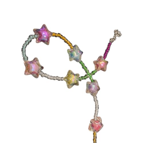 YUNGLOO Stilvolle Schlüsselbeinkette mit Blumenmuster, stabile Legierungsmaterialien, vielseitiges Schmuck-Accessoire für trendige Frauen, elegantes Schmuckgeschenk, Einheitsgröße, Wie beschrieben von YUNGLOO