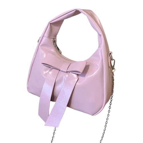 YUNGLOO Umhängetasche für Damen, Crossbody-Tasche mit abnehmbarem Riemen, lässige Schleife, Geldbörse, Clutches, Schultertasche, Handtasche, Geschenke, Crossbody-Tasche für Frauen, a, One Size von YUNGLOO