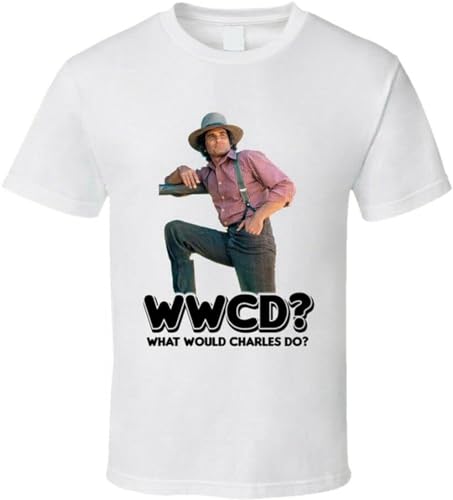 WWCD What Would Charles Ingalls Do Little House On The Prairie T Shirt T-Shirt White 3XL WWCD What Would Charles Ingalls Do Little House On The Prairie T Shirt T-Shirt White 3XL von YUN LEI