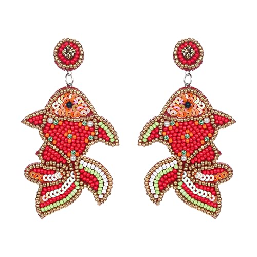 Aussage Karpfen Fischknochen/Goldfischohrringe Styles Ohraccessoire Schmuck Für Modische Veranstaltung Und Ausstellungen Künstlerische Modeaccessoires von YUNNIAN