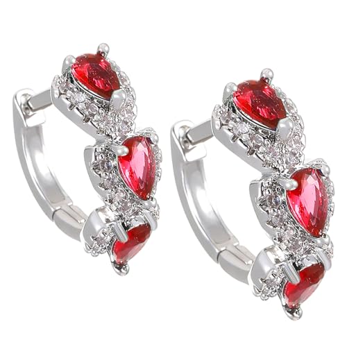 Elegante Reifenohrringe Mit Zirkonia Anspruchsvollen Reifenohrringen Für Frauen Die Für Formelle Geeignet Sind Kubische Ohrringe von YUNNIAN