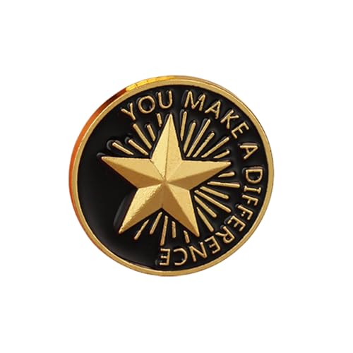 Elegante Zineslegierungsstern Emaillierte Pin Lebendige Farbanzug Tragbar Für Kinder Und Trendige Erwachsene Stilvolle Outfits Revers Pin Bulk von YUNNIAN