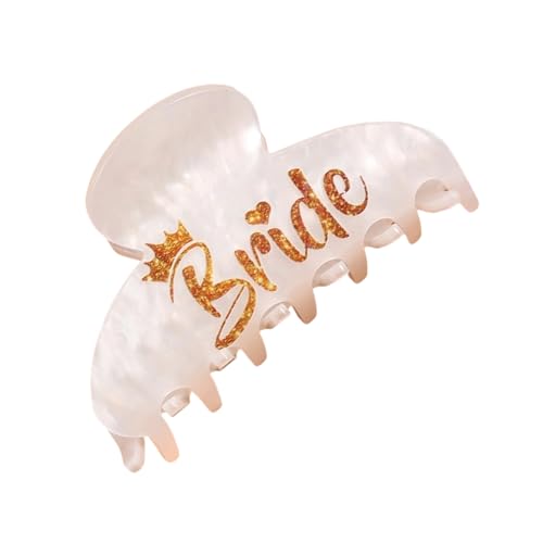 Haarklammer für Braut, Hochzeit, Party, Zubehör, starker Halt, Feder-Haarklammer für formelle Veranstaltungen von YUNNIAN