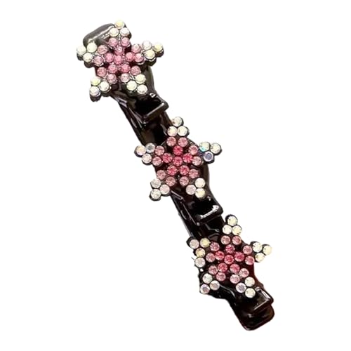 Haarspange mit Strassverzierung, elegant, bequem, Persönlichkeit, Haarnadel, Damen-Haarschmuck von YUNNIAN