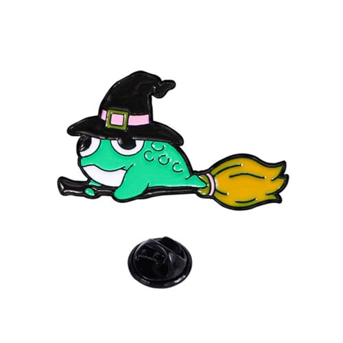 Kreative Grüne Frösche Brosche Accessoire Sturdige Grüne Frösche Mit Lang Anhaltender Lebendiger Farbe Für Tägliche Verschleißversammlungen Lebendiger Farbe Brosche von YUNNIAN