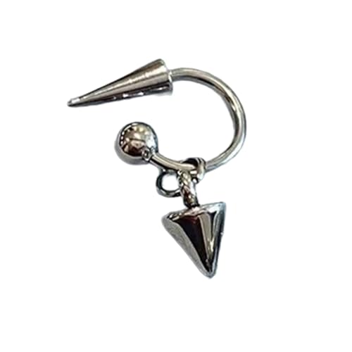 Moderne Ohrmanschette Titanien Stahl Stahlstile Ohrring Geschlechtsneutral Schmuck Accessoire Für Streetwear Und Bürostile Ohrmanschetten Für Empfindliche Haut von YUNNIAN