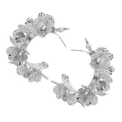 Retro Stile Elegante Goldene Ohrringe Dekoration Für Frauen C Form Blumener Offener Reifen Tragbare Designs Stilvolle Outfits Open Hoop Ohrring Retro Stile Elegante Goldene Ohrringe Dekoration Für Frauen C Form Blumener Offener Reifen Tragbare Designs Stilvolle Outfits Open Hoop Ohrring von YUNNIAN