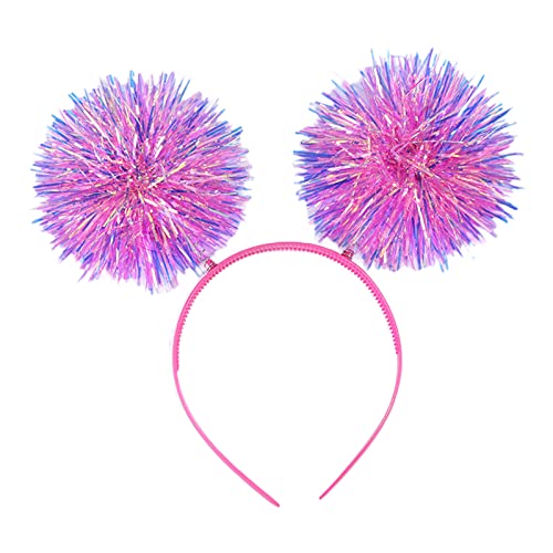 Weihnachts-Lametta-Haarreif für Damen, Make-up-Stirnband für Festival-Auftritte, Haar-Accessoires von YUNNIAN