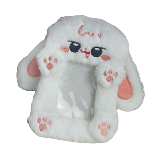 YUNNIAN Cartoon-Fotokarten-Etui, Fotokarten-Hülle, Fotokarten-Hüllen mit Kette, für Frauen, Mädchen, Studenten, Schlüsselanhänger, Tasche, Rucksäcke, Große Ohren, Length 15cm YUNNIAN Cartoon-Fotokarten-Etui, Fotokarten-Hülle, Fotokarten-Hüllen mit Kette, für Frauen, Mädchen, Studenten, Schlüsselanhänger, Tasche, Rucksäcke, Große Ohren, Length 15cm von YUNNIAN