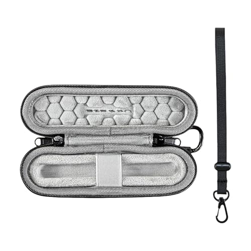 YUNNIAN Einzelne Aufbewahrungstasche für Füllfederhalter, Handtasche mit Karabiner und tragbarem Riemen, einfach zu tragen, für Reisen, Büro von YUNNIAN