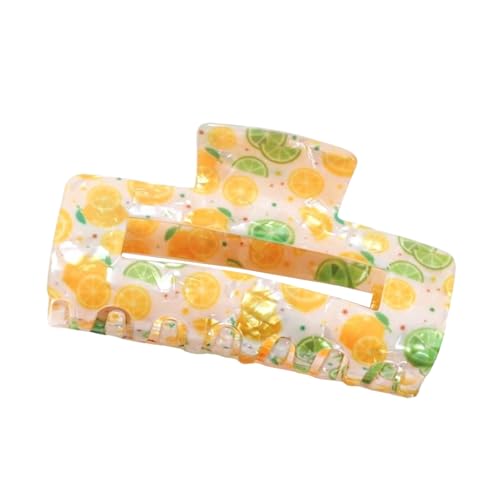 YUNNIAN Haarklammer für Damen, Zitronenfrucht, rutschfest, Haarklammer, Haar-Accessoires für Frühlings-Mottopartys und den täglichen Gebrauch von YUNNIAN