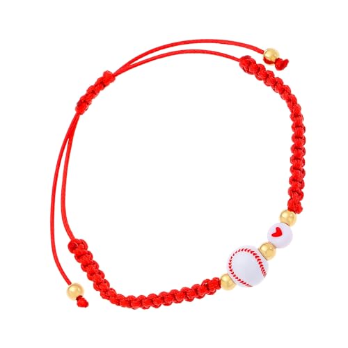 YUNNIAN Robustes Perlenarmband Geflochtenes Armband Accessoire Für Fußball Enthusiasten Die Sportliche Stimmung Mit Modernem Mode Rope Seilarmband Mischen von YUNNIAN