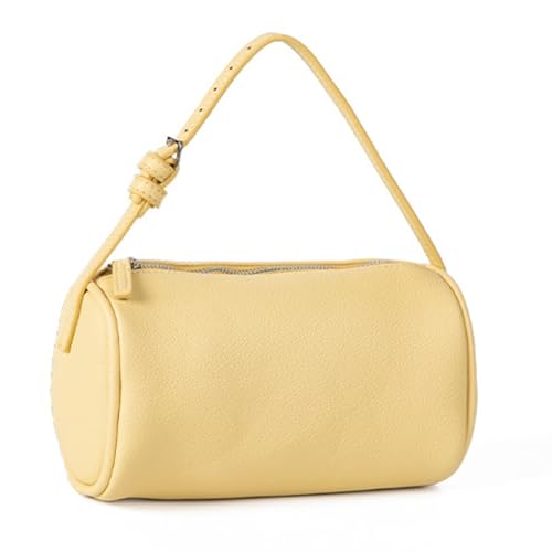 YUNNIAN Stilvolle Zylinderumhängetasche Mit Komfort Und Funktionalität PU Leder Crossbody Taschen Handtasche Für Frauen Und Mädchen Modische Frauentasche von YUNNIAN