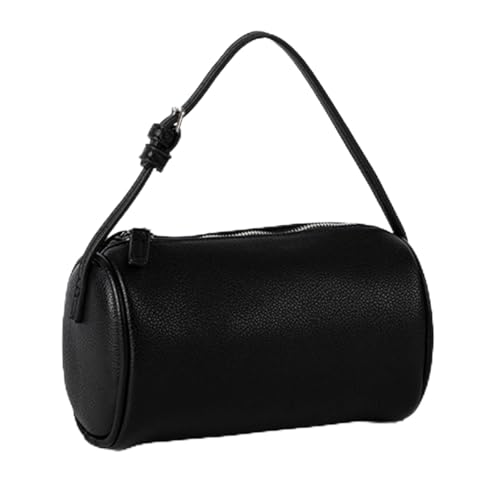 YUNNIAN Stilvolle Zylinderumhängetasche Mit Komfort Und Funktionalität PU Leder Crossbody Taschen Handtasche Für Frauen Und Mädchen Modische Frauentasche von YUNNIAN