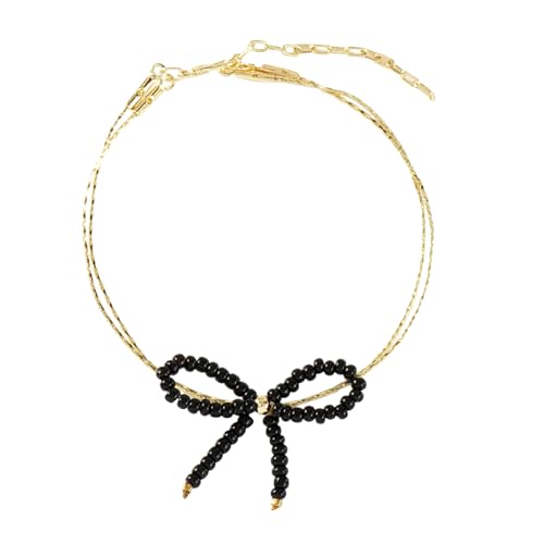 YUNNIAN Trendy Zwei Ringe Perlenarmband Elegante Multi Farb Doppelschleifungskügelchen Geeignet Für Verschiedene Gelegenheiten Einzigartiges Design von YUNNIAN